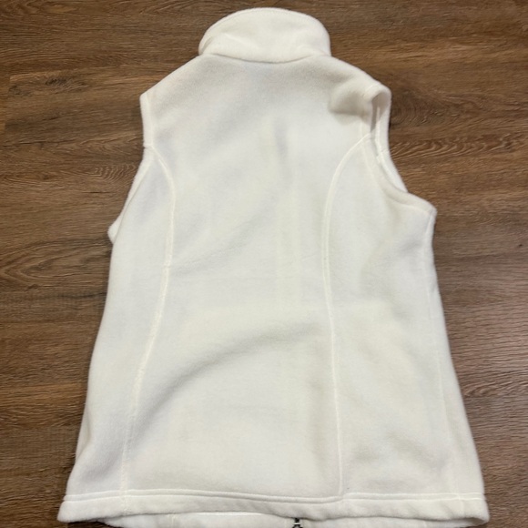 Columbia Women's White Fleece Vest - Picture 6 of 6